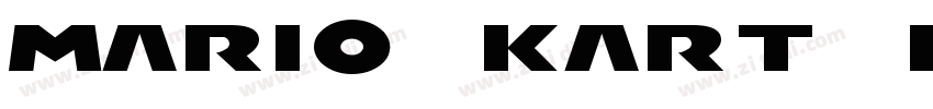 Mario Kart Position字体转换